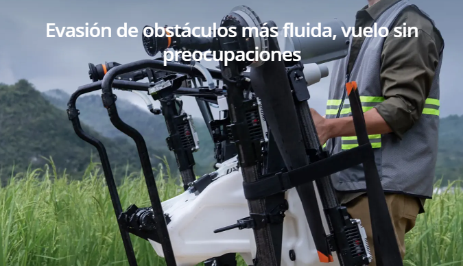 DJI Agras T55 plegado, transporte fácil