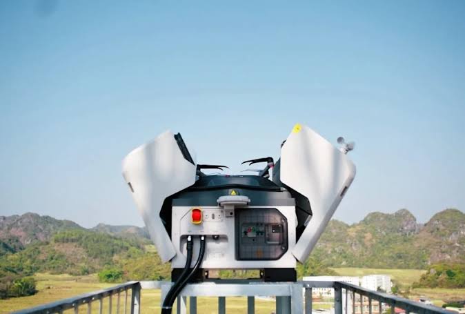 Plataforma de la estación DJI Dock 3