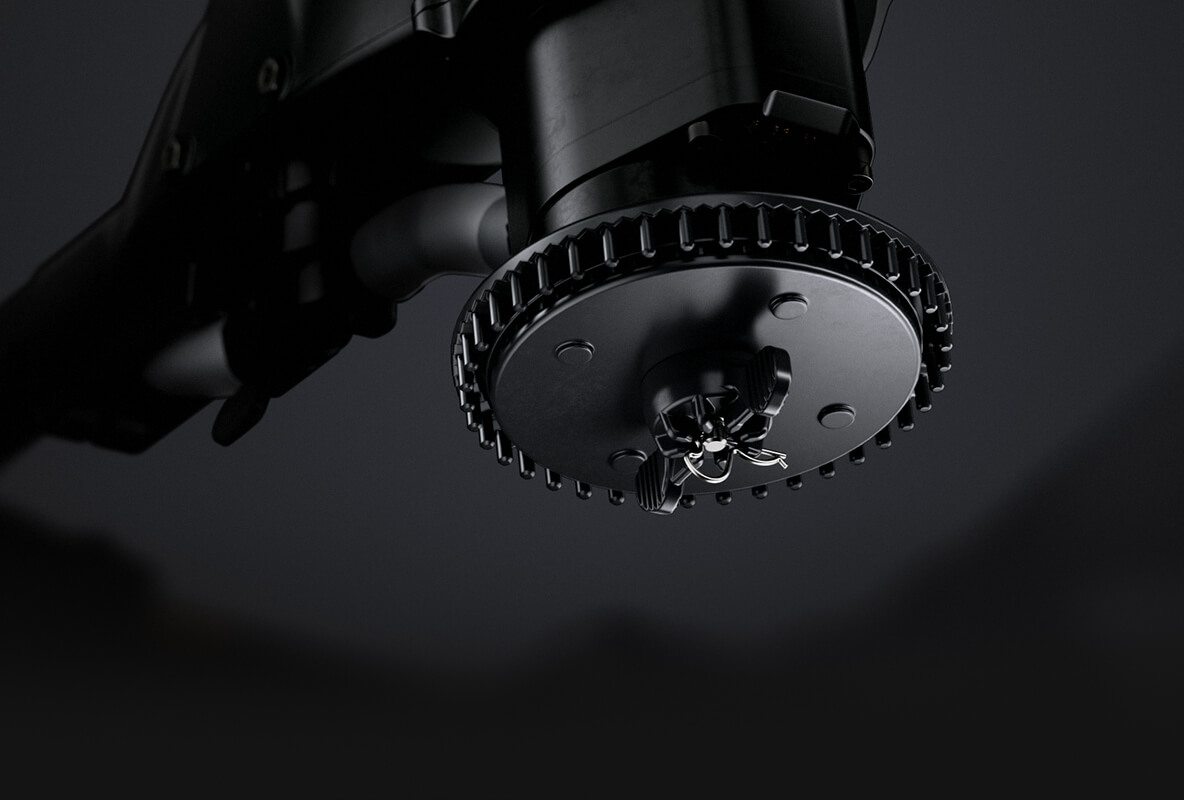 DJI Agras T100 en campo