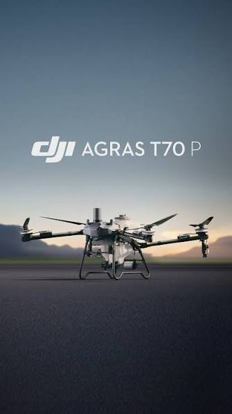 DJI Agras T70P vista completa